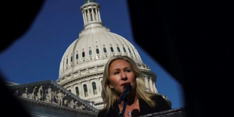 Twitter sperrt Konto von US-Abgeordneter Greene