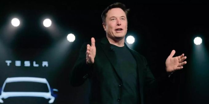 Tesla-Chef Elon Musk. Aktie