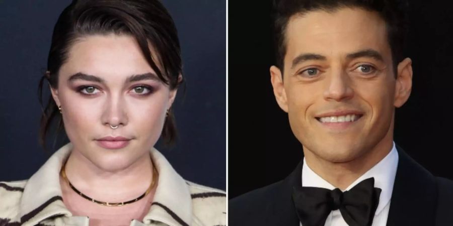 Neu bei Nolan: Florence Pugh und Rami Malek.