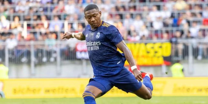 Lernt bei Real Madrid eine ganz neue Seite von Teamkollege Toni Kroos kennen: David Alaba. Foto: Expa/Johann Groder/APA/dpa Lernt bei Real Madrid eine ganz neue Seite von Teamkollege Toni Kroos kennen: David Alaba. Foto: Expa/Johann Groder/APA/dpa
