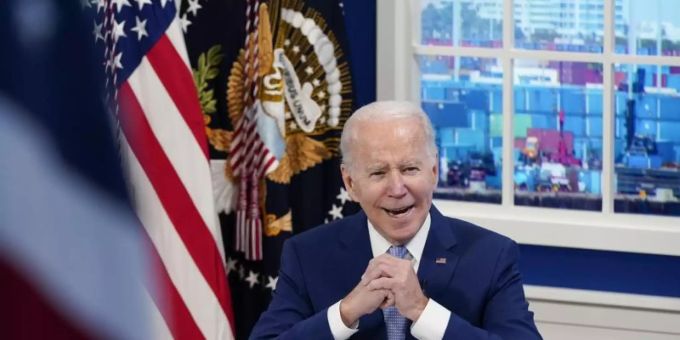 US-Präsident Joe Biden liebäugelt mit der Präsidentschaftswahl 2024. Foto: Patrick Semansky/AP/dpa US-Präsident Joe Biden liebäugelt mit der Präsidentschaftswahl 2024. Foto: Patrick Semansky/AP/dpa