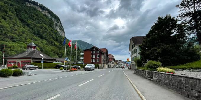 Dorfzentrum Wolfenschiessen. Dorfzentrum Wolfenschiessen.