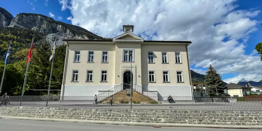 Das Gemeindehaus Felsberg.