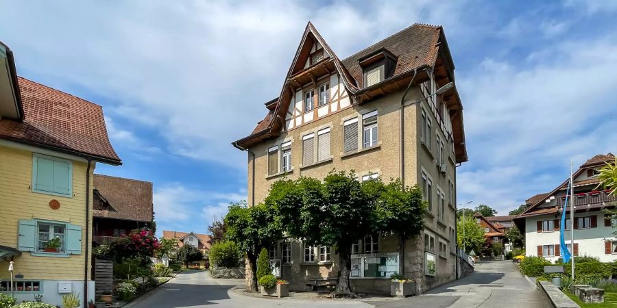 Das Gemeindehaus in Greppen.