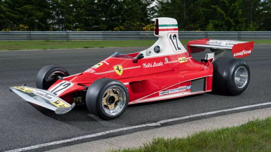 Niki Laudas erstes Weltmeisterauto: Der legendäre Ferrari 312T von Mauro Forghieri.