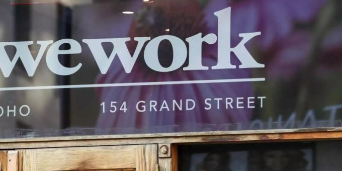 Büroraumvermittler Wework hat es an die Börse geschafft. Foto: Mary Altaffer/AP/dpa Büroraumvermittler Wework hat es an die Börse geschafft. Foto: Mary Altaffer/AP/dpa