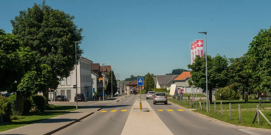 Dorfstrasse in Stein (AR).