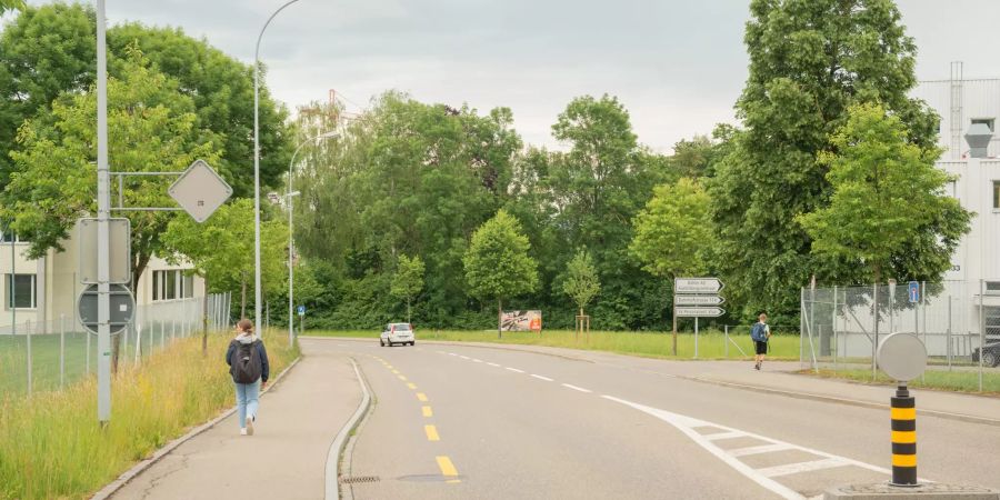 Bahnhofstrasse in Uzwil.