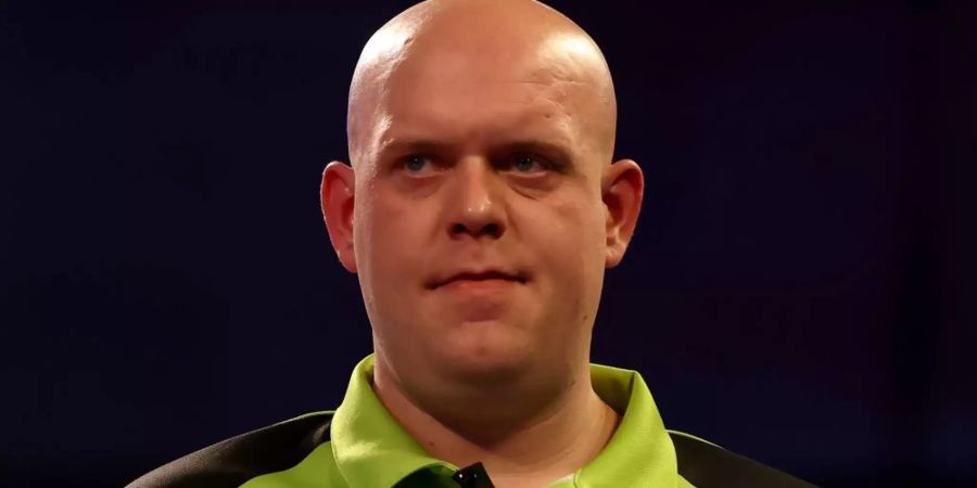 Michael van Gerwen wurde vor seinem Match gegen Chris Dobey positiv auf Corona getestet.