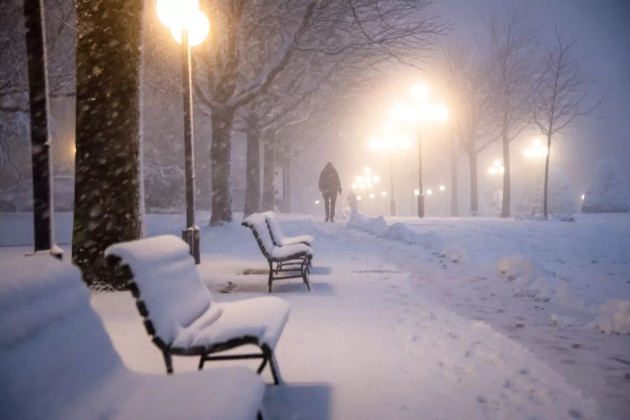 Vor einer Woche sah es in der Schweiz auch im Flachland winterlich aus.