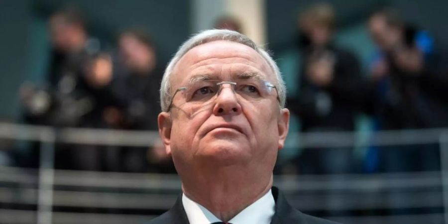 Der ehemalige Vorstandsvorsitzende von Volkswagen, Martin Winterkorn. Foto: picture alliance / Bernd von Jutrczenka/dpa