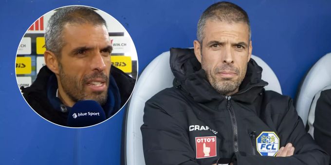 Nerven liegen blank - FCL-Coach Celestini platzt bei Interview Kragen