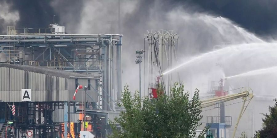 Explosion bei der BASF 2016