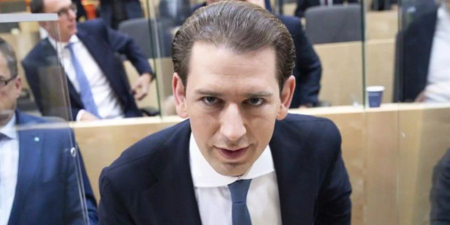 Sebastian Kurz bestreitet alle Vorwürfe. Foto: Lisa Leutner/AP/dpa