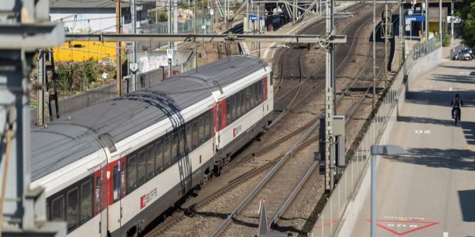 Ein Zug der SBB in Liestal. (Symbolbild) sbb klima liestal