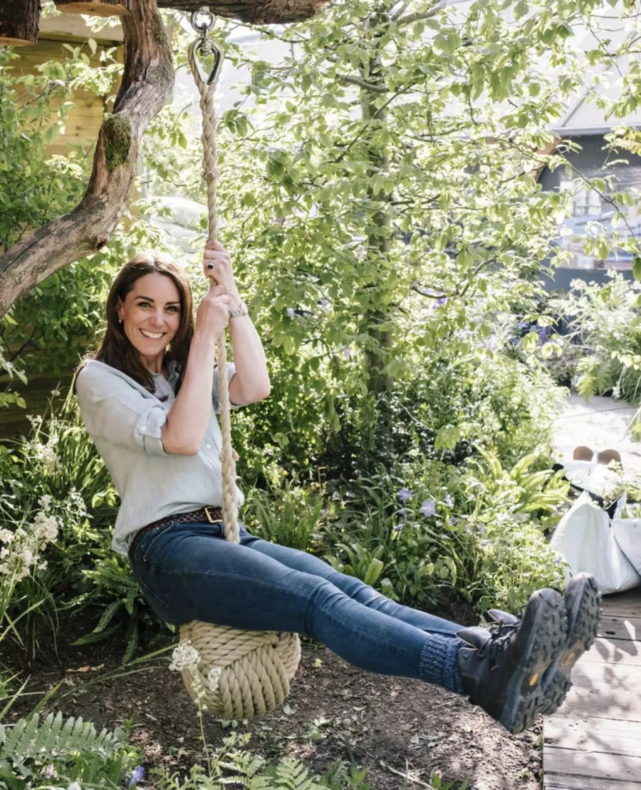 Herzogin Kate gibt sich naturverbunden.