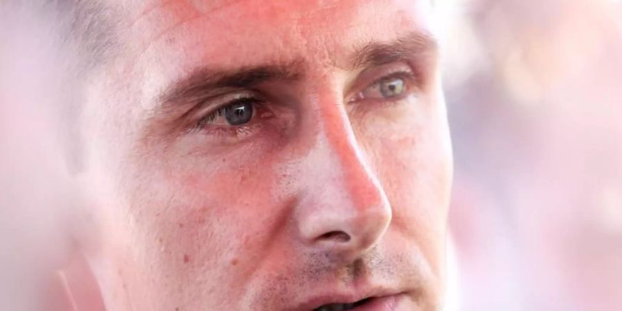 Vermisst bei den Jungfussballern Leidenschaft und Herz: Miroslav Klose. Foto: Christian Charisius