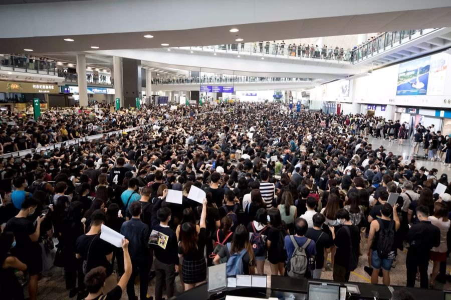 Proteste in Hongkong