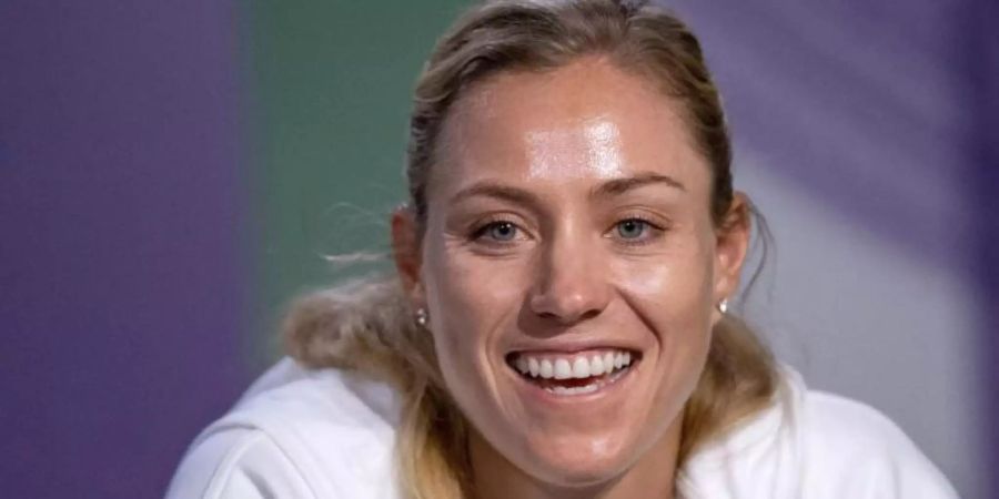 Entspannt in Sachen Trainersuche: Angelique Kerber. Foto: Ben Solomon/Pool AELTC/AP