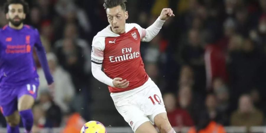 Für Arsenals Trainer ist ein Wechsel von Mesut Özil kein Thema. Foto: Tim Ireland/AP