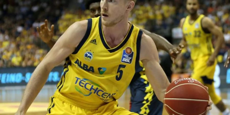 Niels Giffey will mit ALBA gegen FC Bayern gewinnen. Foto: Andreas Gora