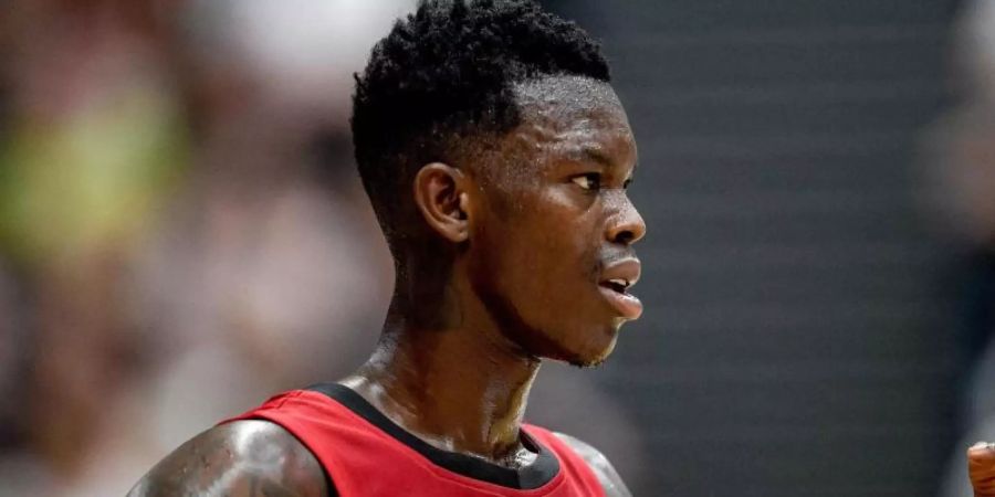 Dennis Schröder war in allen drei Supercup-Partien Deutschlands bester Punkter. Foto: Axel Heimken