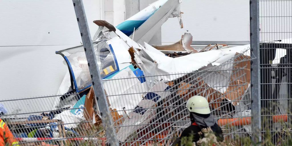 Mindestens drei Tote bei FlugzeugAbsturz in Süddeutschland