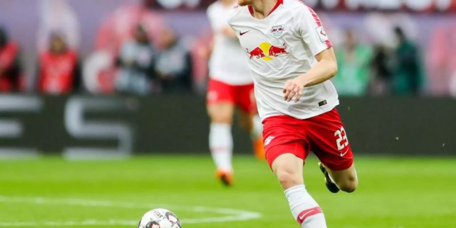 Marcel Halstenberg erzielte einen Treffer für RB Leipzig. Foto: Jan Woitas