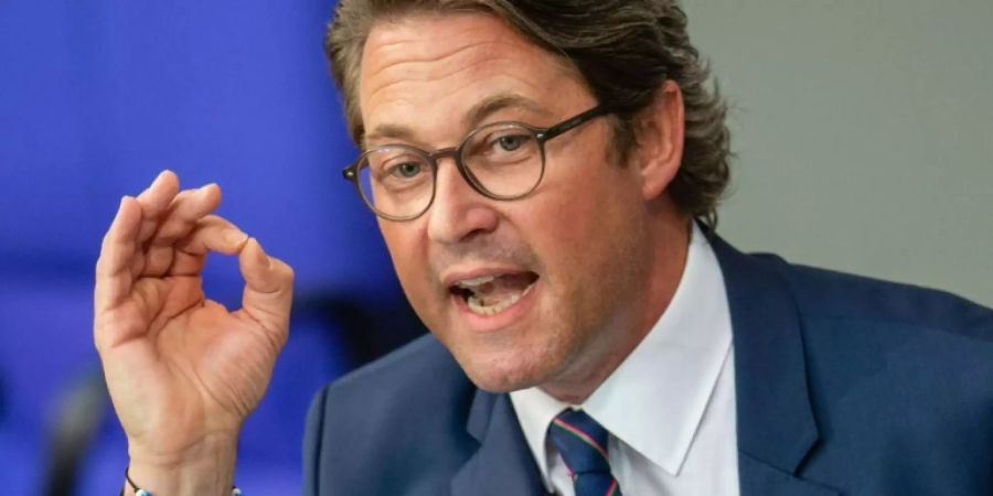 Verkehrsminister Scheuer