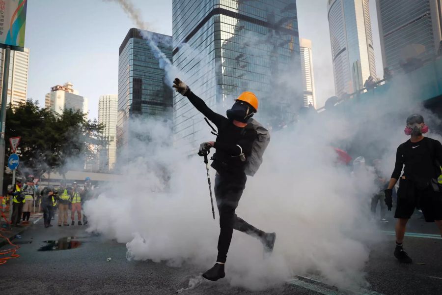 Proteste in Hongkong