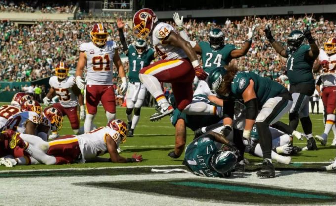Washington kann einen guten Start gegen die Eagles nicht ausnützen. NFL