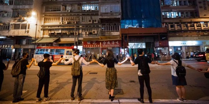 Proteste in Hongkong