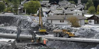 Nach Bergsturz - Millionen für den Wiederaufbau von Bondo