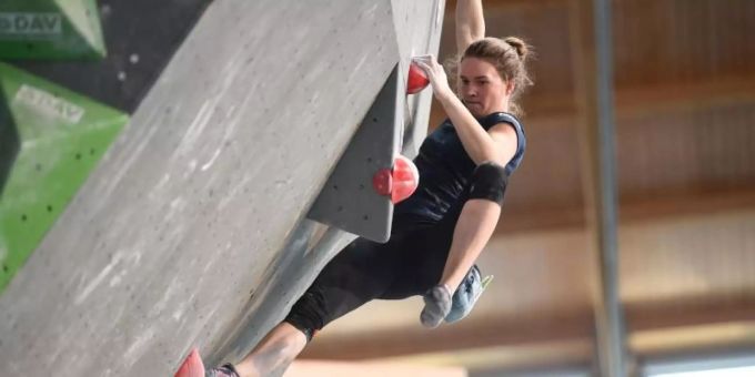 Die Outdoor-Branche richtet ihr Augenmerk auf die überwiegend Indoor praktizierten Sportarten Klettern und Bouldern. Foto: Felix Kästle Die Outdoor-Branche richtet ihr Augenmerk auf die überwiegend Indoor praktizierten Sportarten Klettern und Bouldern. Foto: Felix Kästle