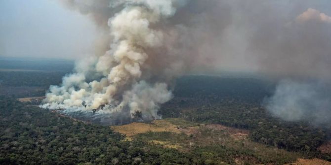 Brandrodung im Amazonas