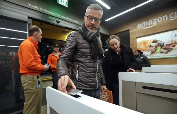 Die Läden von Amazon Go kommen ohne Kasse aus. Amazon Go
