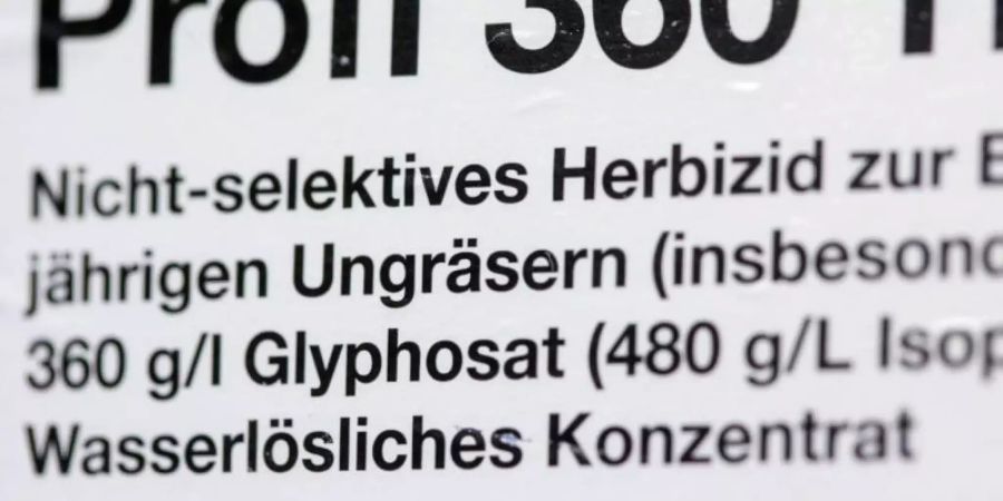 Österreich hat als erstes Land in der EU ein Verbot des Unkrautvernichters Glyphosat beschlossen. Foto: Jens Büttner