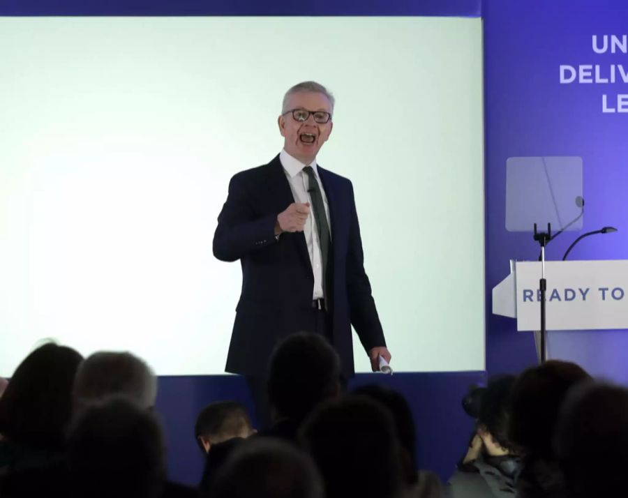 Umweltminister Michael Gove,