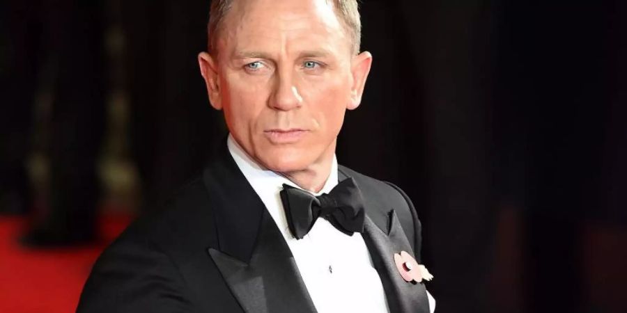 Gebeutelter 007: Daniel Craig. Foto: Andy Rain/EPA