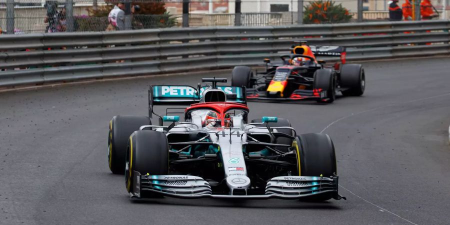 Monaco Hamilton Mercedes Verstappen