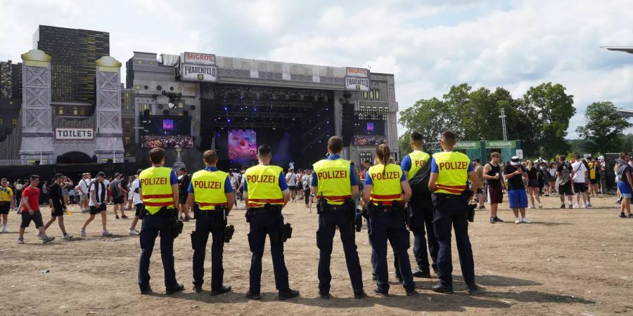 polizei frauenfeld openair