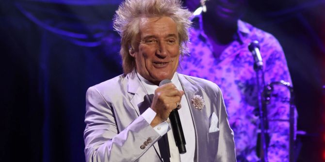 Rod Stewart Meghan