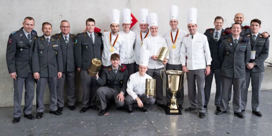 Sie sind die besten Militärköche der Welt: Das Swiss Armed Forces Culinary Team (SACT).