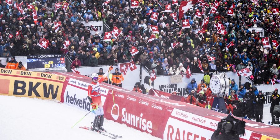 Adelboden Slalom Marc Rochat