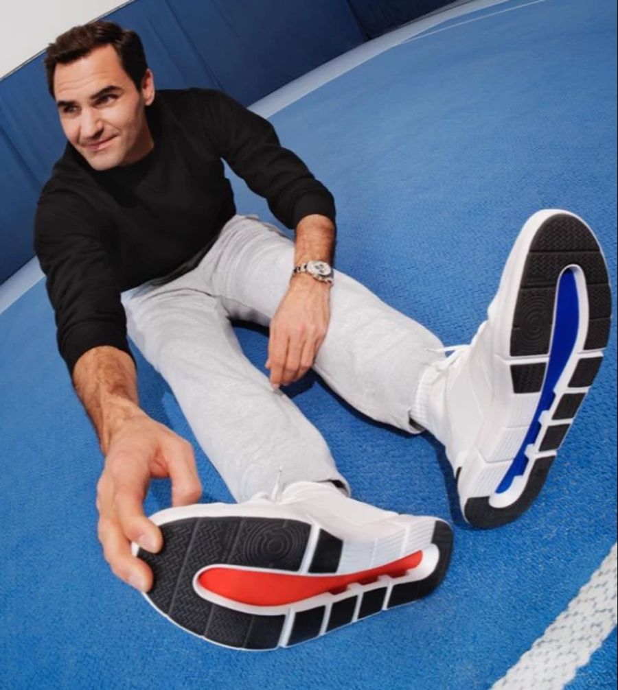 Roger Federer ist an der Schuhmarke «On» beteiligt.