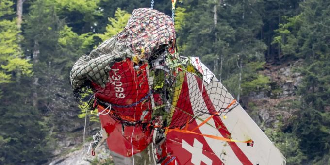 Drei Flüge nötig - Bergung von abgestürztem Tiger-Kampfjet gestartet
