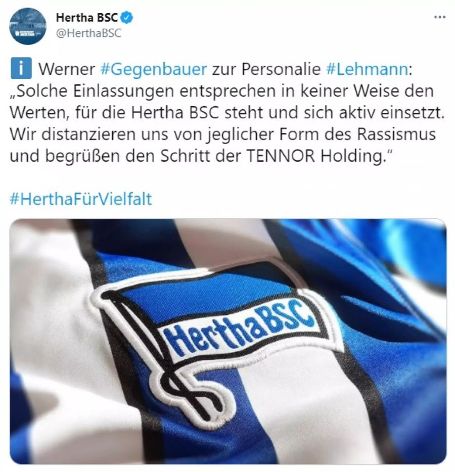 Hertha Berlin Jens Lehmann