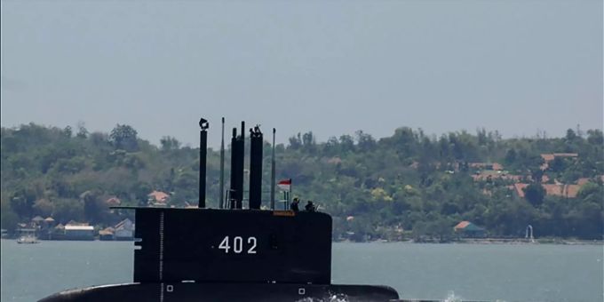 Die «KRI Nanggala 402» bei einer früheren Fahrt Die «KRI Nanggala 402» bei einer früheren Fahrt