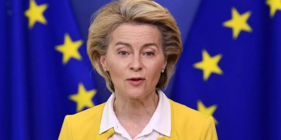 «Die Lage bessert sich in den USA und hoffentlich auch in der Europäischen Union», sagte EU-Kommissionschefin Ursula von der Leyen in einem Interview. Foto: John Thys/AP/dpa