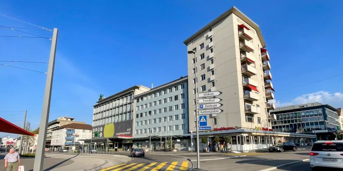Das Stadtzentrum Schlieren. - Kanton Zürich Das Stadtzentrum Schlieren. - Kanton Zürich